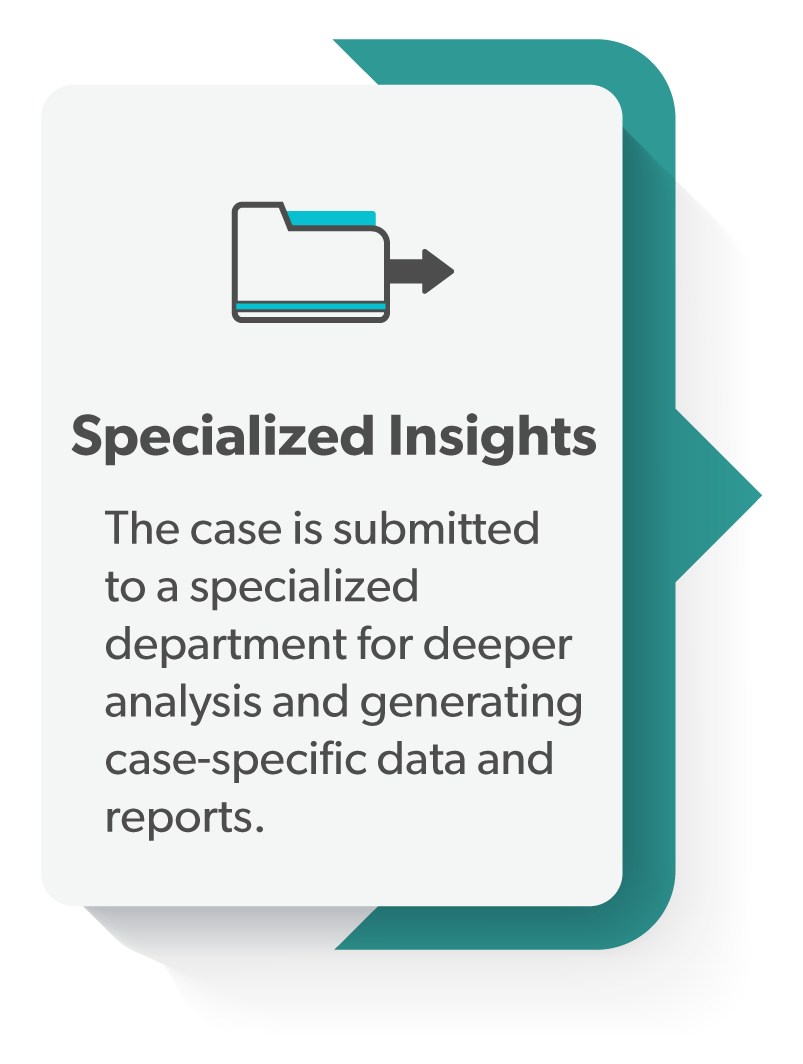 Step 3: Specialized expert insight